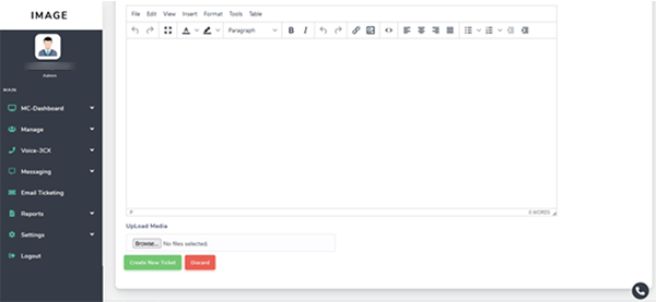 Admin Manual - The ticket request (Description and details)