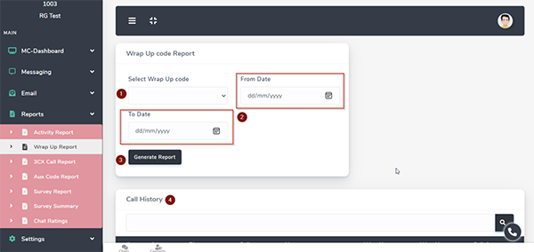 Admin Manual - Wrap Up Code Report (Wrap Up Code, Duration)