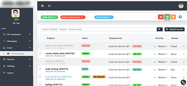 User Manual - Email Ticketing – Create-Ticket