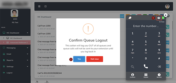 User Manual - Logout-the-Queue