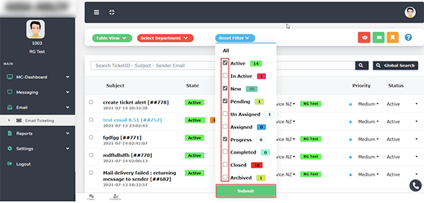 User Manual - Status-Filtering