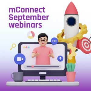 Free call center webinars by mConnect - September 2023